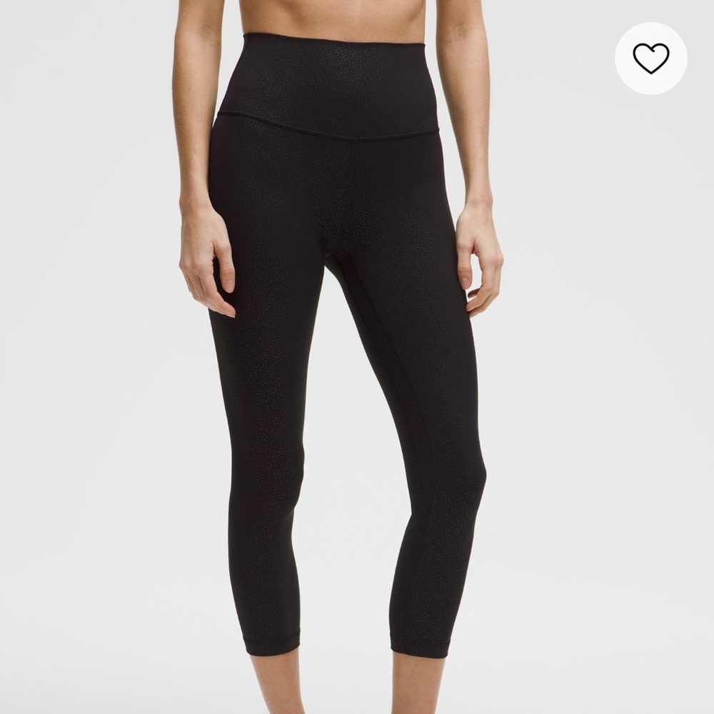 Lululemon Align High-Rise Crop 23” Black Size 12